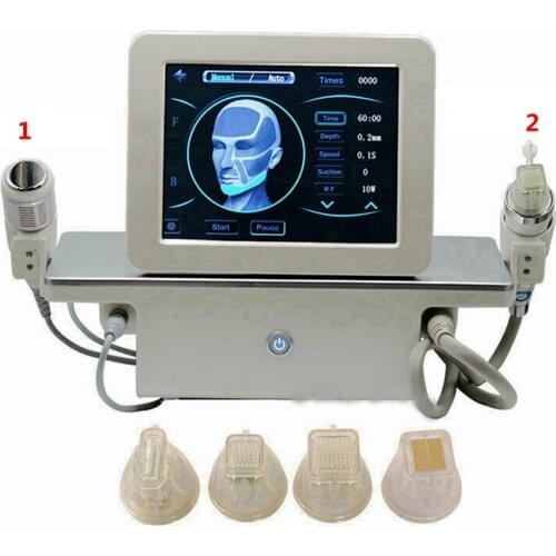 Professional Fractional RF Microneedle Beauty Machine Anti-acne Skin Lifting Wrinkle Removal Beauty Equipment with Cold Hammer