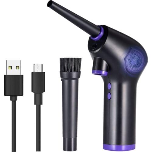 Handheld Wireless Electric High Pressure Cordless Air Duster Keyboard Laptop Computer & Electronics Cleaner Blower Cleaning Tool