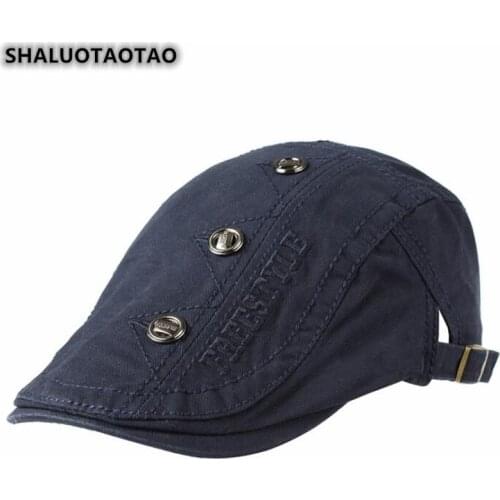 SHALUOTAOTAO Fashion Mens Womens Berets Summer Outdoor Sun Protection Trend Cowboy Hat Spring Autumn New Casual Peaked Cap