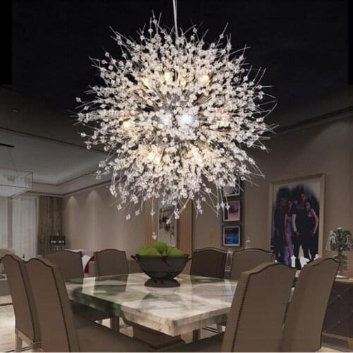 Modern chandelier G9 bulb led chandelier lamp living room chandeliers Crystal g9 chandelier led lustre chandelier lighting Z5