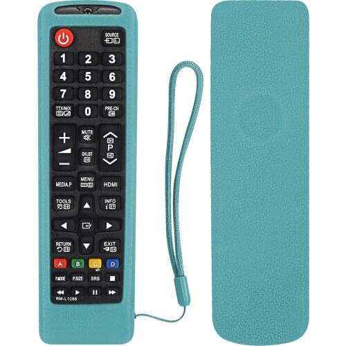 Protective Case TV Removable Remote Control Cover Dustproof Protector Durable Silicone Soft Solid Home For Samsung