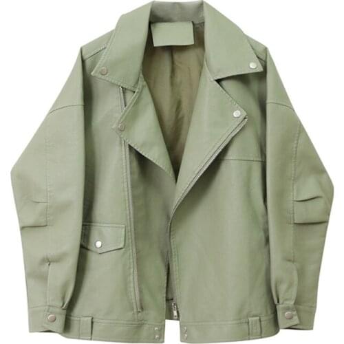 Womens Leather Jacket Womens Jacket Womens Coat Leather Jacket Womens Autumn Coat Jacket Woman Leather Jacket Women 2021 New