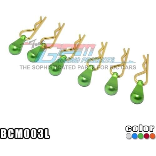 1/5 -- 1/8 Car Droplet Type Convenient Disassembly Car Shell Clip-6 Pack Bcm003l