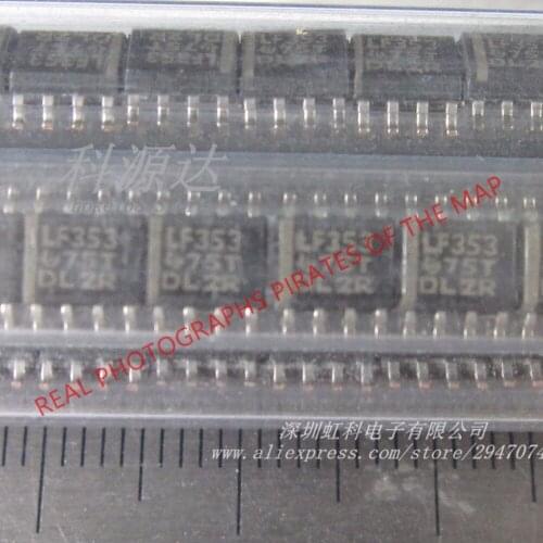 100pcs/lot LF353M LF353D SOP8
