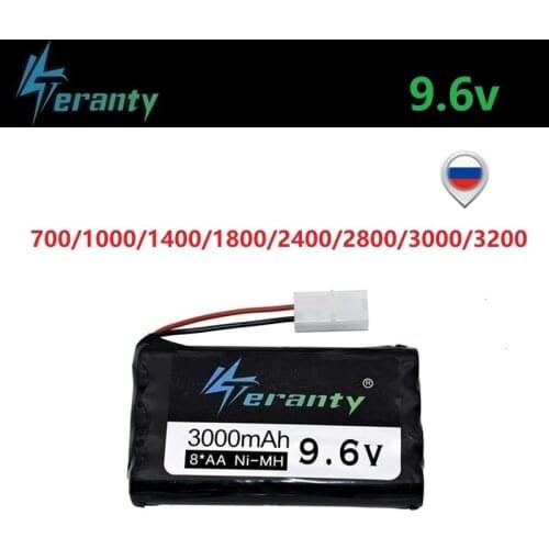 9.6V 700/800/1000/1400/2400mAh Remote Control toy eletric lighting lighting securty faclities AA Ni-Cd / Ni-MH battery group