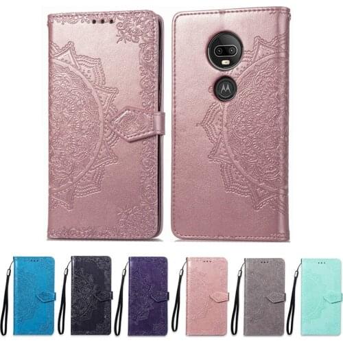 Flip Wallet PU Leather Case For Motorola Moto G7 Case For Motorola Moto G7 Back Cover High Quality Card Slot Phone Cases