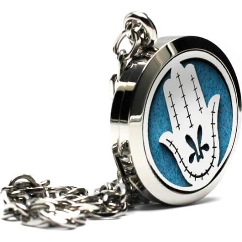 Diffuser Locket Jewelry Essential Oil Diffuser Locket Necklace Aromatherapy Locket Pendant Necklace Perfume Oil Diffuser Pendant