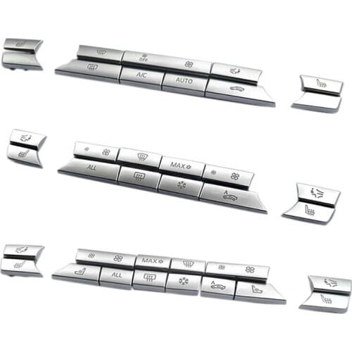 Car A/C Heater Button Key Caps Switch Button Cover Adjust Button Air Volume Switch For-BMW 5 6 7 X3 X4 X5 X6 Series