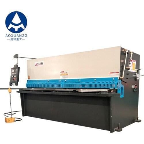 Competitive Price QC11K-8x3200 E21S Controller cnc hydraulic cutting shear machine 3200mm length