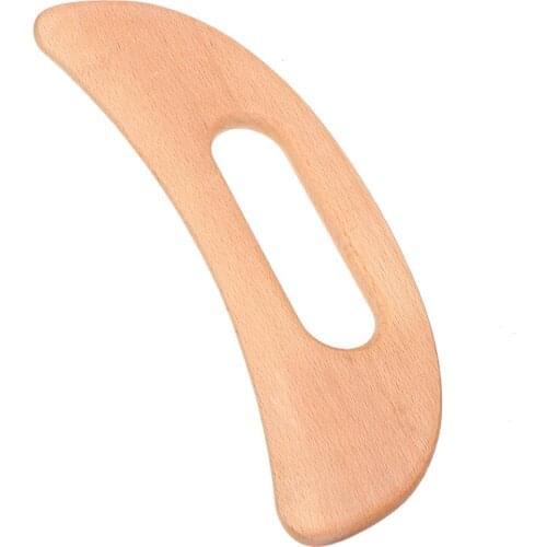 Wooden Scraping Board Massage Plate Massaging Therapy Back Legs Arms Guasha Tool Increase The Flow Of Blood Iymph The Body