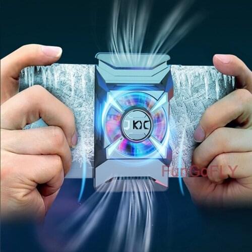 Mobile Phone Cooler Fan Cell Phone Game Cooling Gaming Accessories Gamepad Holder Gamer Fast Cooling Radiator For Iphone Xiaomi