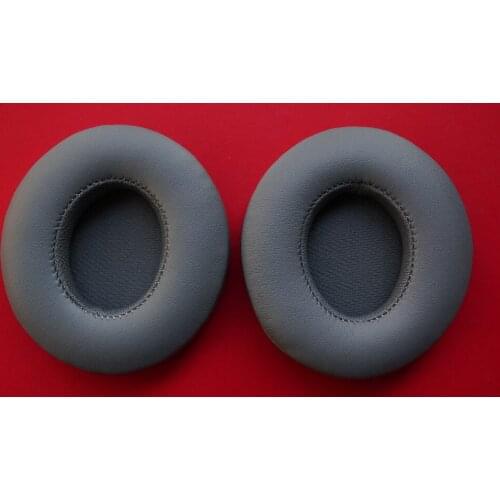Repair Solo 2.0 Ear pads Replace earmuffs for Beats By Dr Dre Solo 2.0 and Solo2 wired headset(Earpads / Cushion) Asphalt Gray