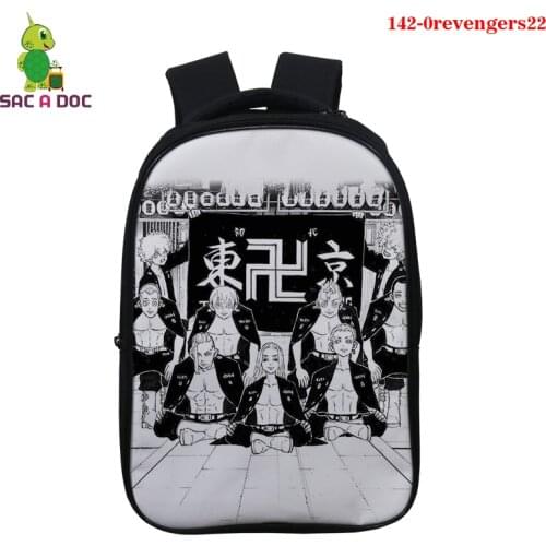 Anime Tokyo Revengers School Bag Sano Manjiro Backpack Anime Bag Boys Girls 3d Print Chifuyu Matsuno Cosplay Travel Notebook Bag