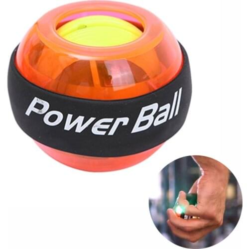 LED Wrist Ball Gyro Hand Grip Gyroscopic Ball Strengthener Wrist Forearm Exerciser For Stronger Arm Fingers Wrist Bones Muscle
