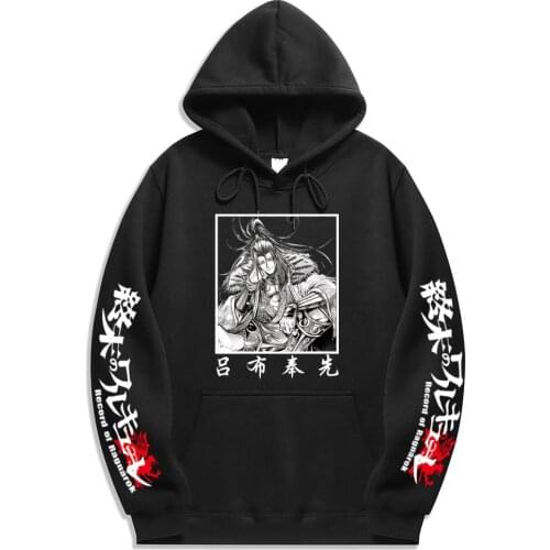 New Autumn Anime Record Of Ragnarok Printed Hooded Sweatshirt Casual Loose Comfortable Pullovers Unisex Couple Hoodie Fashion