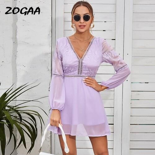 ZOGAA Fashion A-Line Dresses