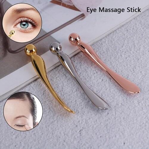1Pcs Sleeping Spatula Face Lift Eye Massager Beauty Tools Dark Circles Eye Cream Divided Scoop Massage Stick