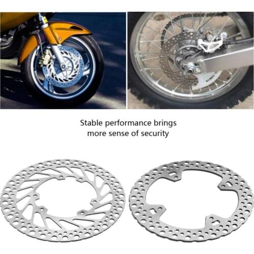 240mm Motorcycle Rear Brake Disc Rotor Front Rotor Brake Disc for Honda CR125 CR250 2002-2008 CRF250 CRF450 2002-2017