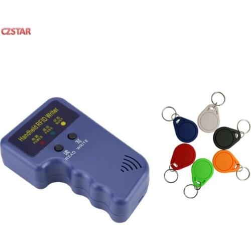 3pcs 125khz Rewritable Tag Key Card RFID Copier ID IC Reader Writer copy Duplicator Programmer with free ID keyfobs card tags