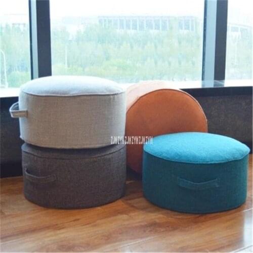 66 Cotton-Flax Tatami Cushion Round Chair Circular Cushion Floor Mat Removable Washable High Strength Sponge Seat Cushion