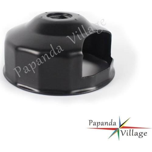 Papanda Motorcycle Black Steel 76mm End Cap Style Oil Filter Wrench for Harley Davidson 2015-2018 XG Models