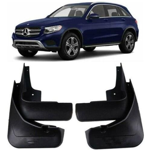 Mud Flaps for 2016 2017 2018 2019 Mercedes Benz GLC Class GLC X253 Mudguards Splash Guards Mudflap Auto Fender Replacement