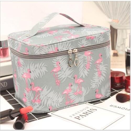 Travel Waterproof Portable Women Makeup Bag High Capacity Toiletries Organizer Storage Cosmetic Cases Zipper Wash Beauty Pouch