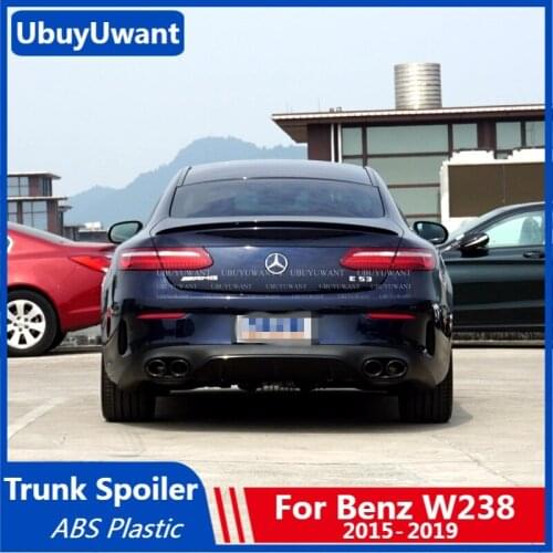 UBUYUWANT For Mercedes-Benz W238 2015-2019 W213 E-COUPE 2-DOORS Spoiler ABS Material Primer Color Car Rear Trunk Wing Spoiler