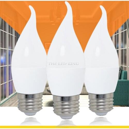 Energy Saving E14 E27 B22 E12 B15 5W Led Candle Light Bulb Velas Led Lamp Decorativas Home Lighting Replace 30W Halogen Lamps