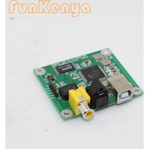 2021 New On Sale Finished DAC Board CM6631A 24bit 192khz USB To Coaxial And Optical Fiber SPDIF And I2S