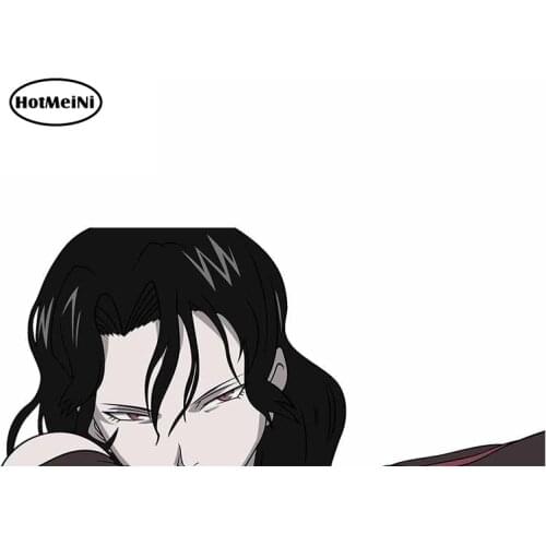 HotMeiNi 13cm x 5.5cm Personality Fullmetal Alchemist Anime Car Stickers and Decals JDM Waterproof Window Door Car Decor