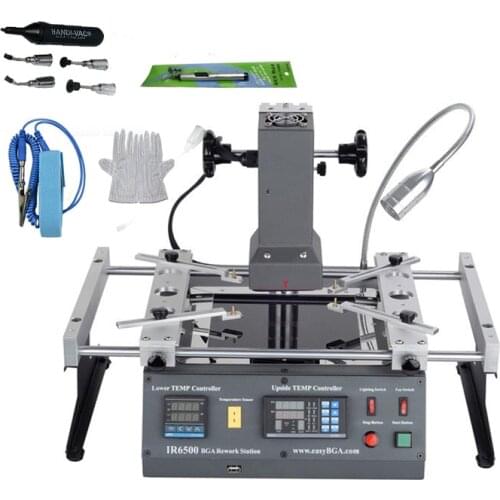 IR6500 infrared BGA Soldering station Rework Station IR 6000 For Motherboard Chip PCB Refurbished Repair System