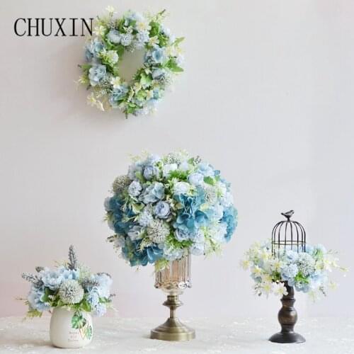 Artificial Garland Bird Cage Potted Plant Decoration Wedding Floral Sign Table Flower Home Small Fresh Decoration Fake Flower