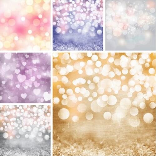 Laeacco Light Shadow Bokeh Portrait Baby Newborn Photography Backgrounds Customized Photographic Backdrops For Photo Studio