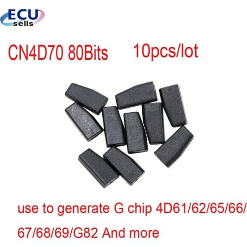 Multifunction Ceramic Transponder Key Chip Use for 72G/82G/4D61/62/65/66/67/68/69/4D6A/4D6B and more By KD-X2/Tango/CN900MINI