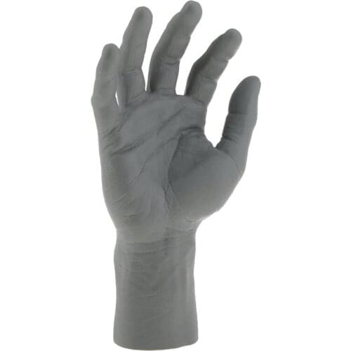 Male Mannequin Right Hand for Jewelry Bracelet Watch Glove Ring Display Hand Model Props Glove Model