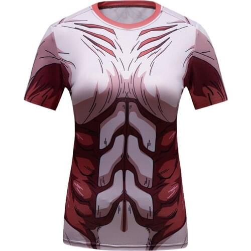 Cody Lundin 2021 New t shirt Short Sleeve Girl Fitness Tights Compression Rashguard 3d Digital print clothing