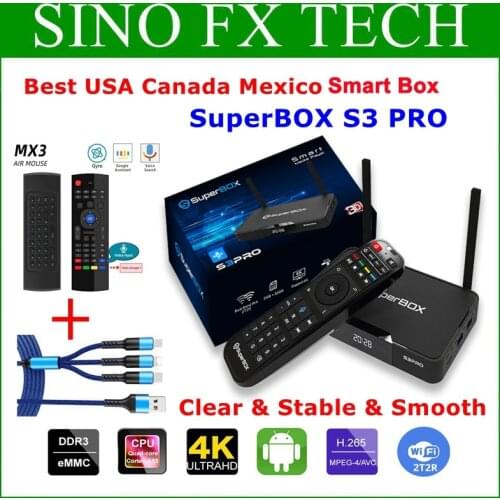 [Genuine] Superbox S2 Pro the best English Android 9.0 smart box 2GB+16GB hot sell in USA Canada Mexico Europe Superbox S1PRO