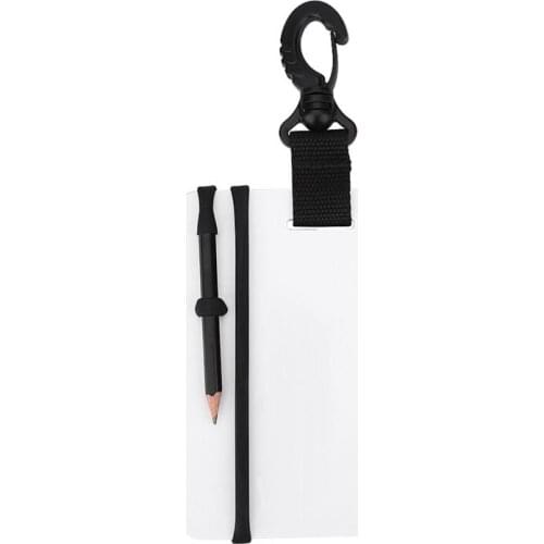 Dive Underwater Writing Slate Diving Wordpad Gear Board With Swivel Clip And Pencil For Water Sports Diving Swimming