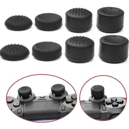 Rubber Silicone Cap Thumbstick Thumb Stick Enhance Cover Case Skin Joystick Grip For PlayStation 4 PS 4 PS3 PS4 X360 Accessory
