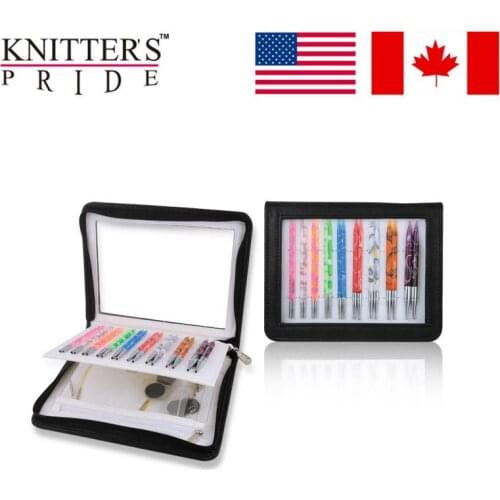Knitters Pride Marblz 710275, detachable, loop pin, suit, multi-color, imported, sweater pin, 9pcs
