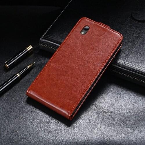 UP Down Case For ZTE Blade A31 Lite Case Phone Bag Holster Vertical Flip PU Leather Cover For ZTE Blade A31Lite Premium Case