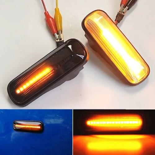 Amber Car Side Turn Signal Light Front Fender Marker Lamp For HONDA Civic 96-00 for Ballade Hatchback Sedan 95-99
