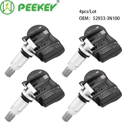 4pcs TPMS Sensor 52933-3N100 529333N100 529332M650 TPMS Valve Wheel Pressure Monitor System For Kia For Hyundai
