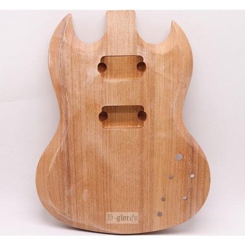 SG electric guitar body Okomu guitar instrument modification DIY body SG sharp-angle body student major