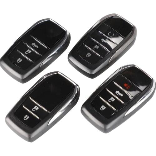 Kutery 2/3/4 Buttons Replacement Remote Car Key Shell Case Fob For Toyota Chr C-hr Land Cruiser 200 Avensis Auris Corolla