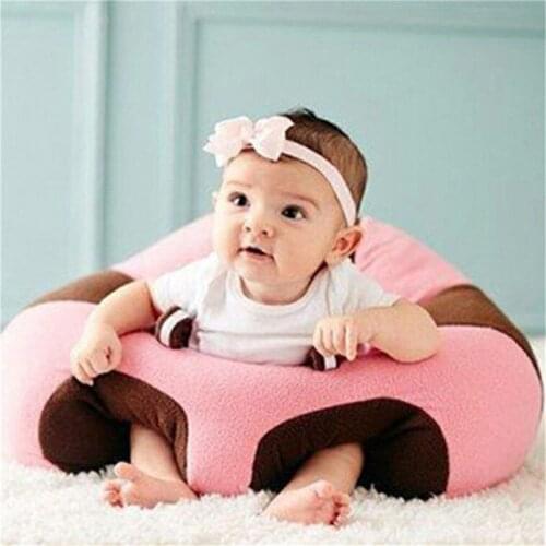 Creative Anti-collision Sofa Baby Safety Seat To Assist The Baby Learn To Sit on The Dining Table and Chair Comfort Plush Toys