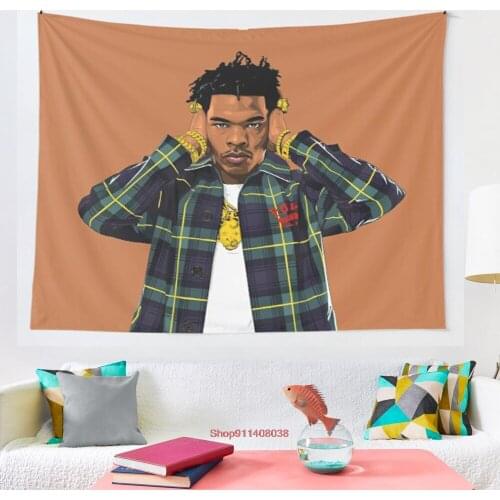 LIL BABY tapestry Wall Hanging Decor Coverlet Bedding Sheet Throw Bedspread Living Room Tapestries