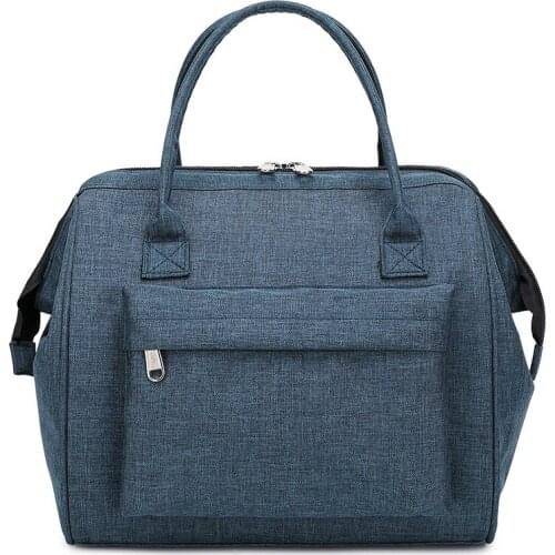 2019 New Waterproof Insulated Lunch Bags Oxford Travel Necessary Picnic Pouch Unisex Thermal Dinner Box Food Case Accessories