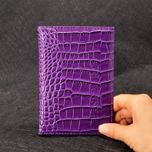Travel Passport Cover Russia Women Pu Leather Cover on The Passport Case Femme Passport Travel Organizer Paspoort